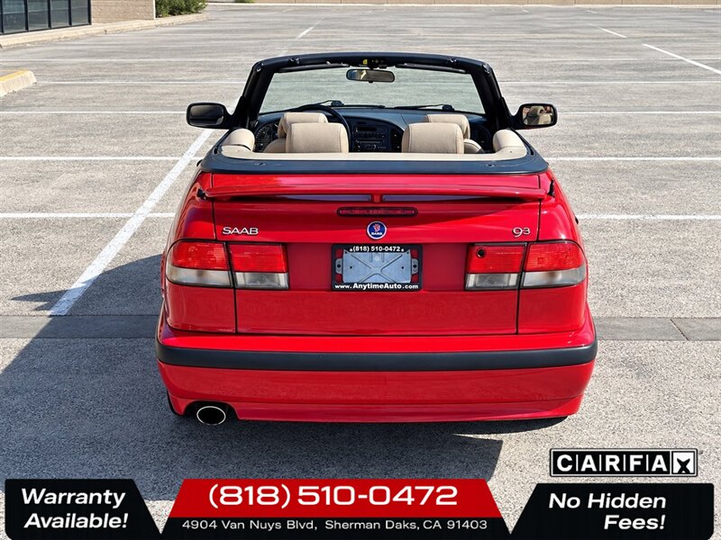 2002 Saab 9-3 SE Convertible - Photo 8 - Sherman Oaks, CA 91403-1701