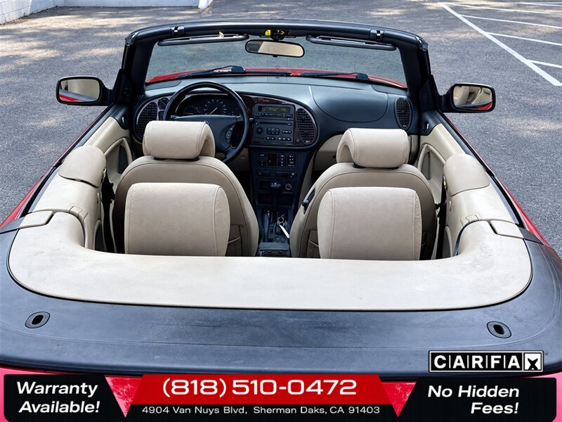 2002 Saab 9-3 SE Convertible - Photo 13 - Sherman Oaks, CA 91403-1701