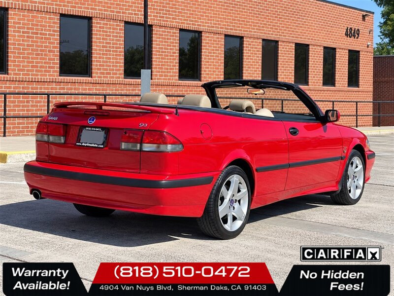 2002 Saab 9-3 SE Convertible - Photo 9 - Sherman Oaks, CA 91403-1701
