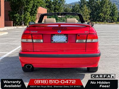 2002 Saab 9-3 SE Convertible - Photo 7 - Sherman Oaks, CA 91403-1701