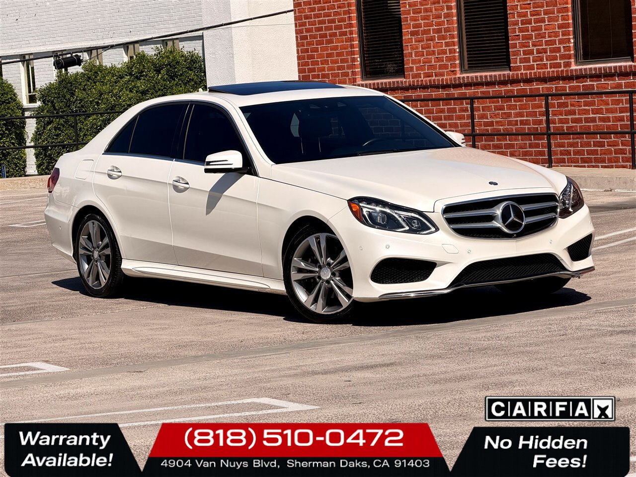 2014 Mercedes-Benz E 350 Sport   - Photo 1 - Sherman Oaks, CA 91403-1701