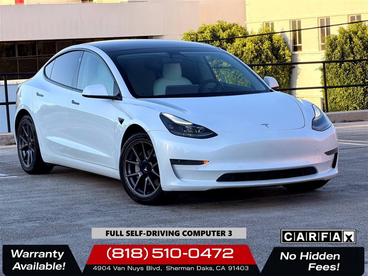 2021 Tesla Model 3 Standard Range Plus   - Photo 1 - Sherman Oaks, CA 91403-1701