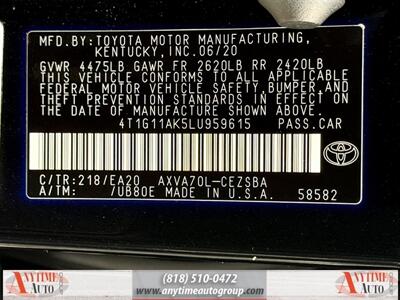 2020 Toyota Camry SE   - Photo 31 - Sherman Oaks, CA 91403-1701