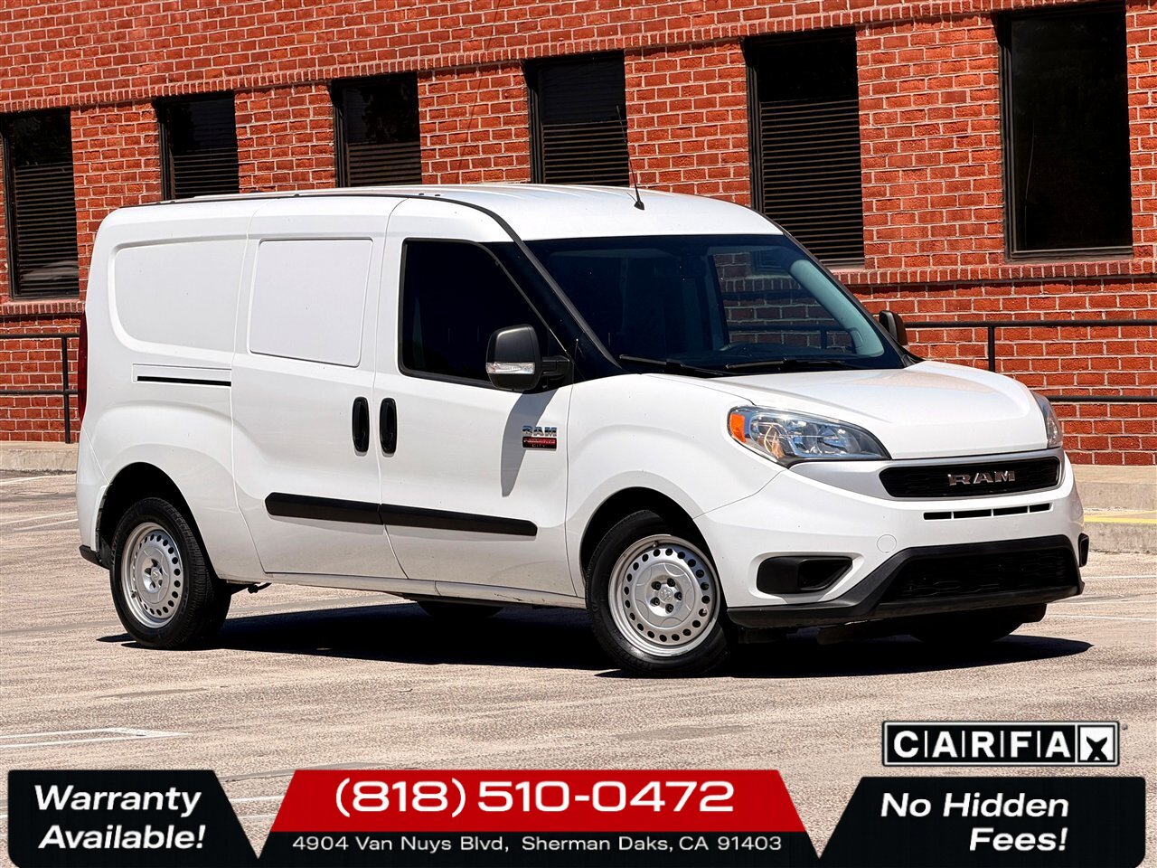 2022 RAM ProMaster City   - Photo 1 - Sherman Oaks, CA 91403-1701