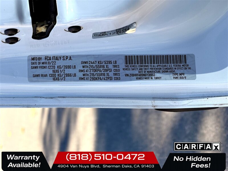 2022 RAM ProMaster City - Photo 22 - Sherman Oaks, CA 91403-1701
