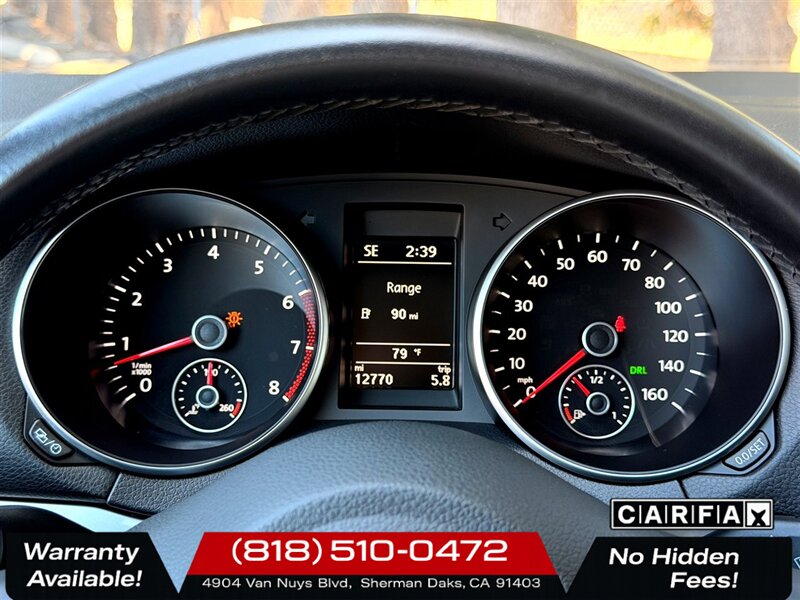 2013 Volkswagen Golf 2.5L PZEV - Photo 10 - Sherman Oaks, CA 91403-1701