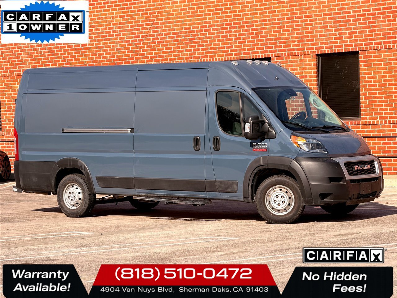 2021 RAM ProMaster 3500 159 WB   - Photo 1 - Sherman Oaks, CA 91403-1701