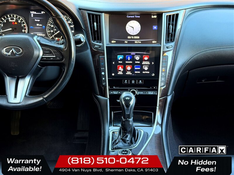 2019 INFINITI Q50 3.0T Luxe   - Photo 12 - Sherman Oaks, CA 91403-1701