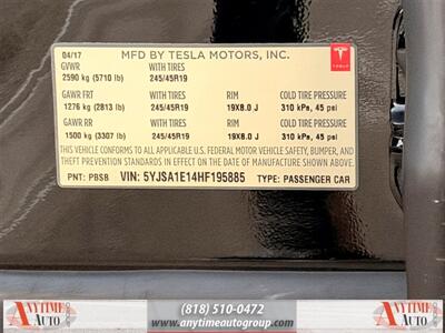 2017 Tesla Model S 75 - Photo 26 - Sherman Oaks, CA 91403-1701
