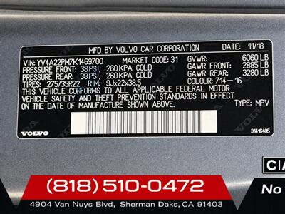 2019 Volvo XC90 T6 R-Design - Photo 34 - Sherman Oaks, CA 91403-1701