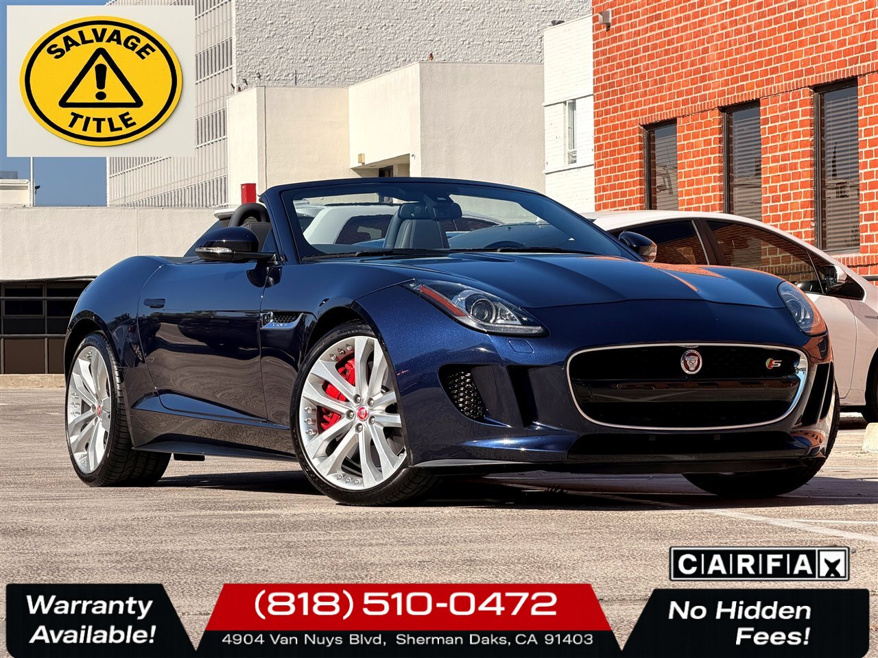 2015 Jaguar F-TYPE V8 S   - Photo 1 - Sherman Oaks, CA 91403-1701