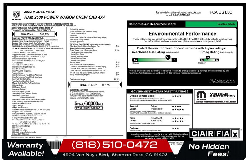 2022 RAM 2500 Power Wagon   - Photo 37 - Sherman Oaks, CA 91403-1701