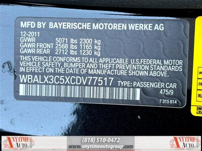 2012 BMW 650i   - Photo 25 - Sherman Oaks, CA 91403-1701