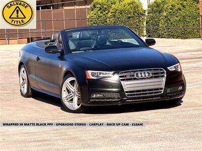 2013 Audi S5 3.0T Prestige quattro Convertible