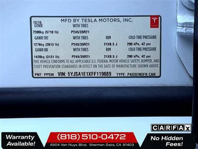 2015 Tesla Model S 85 - Photo 30 - Sherman Oaks, CA 91403-1701