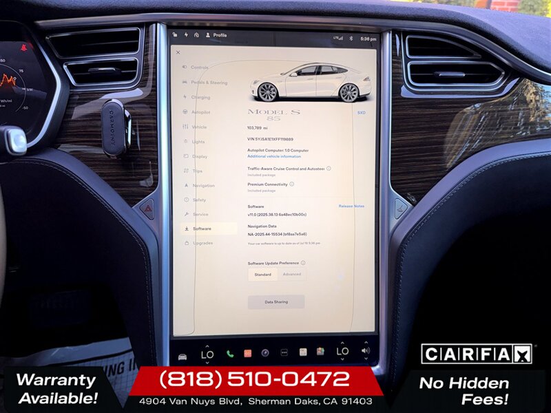 2015 Tesla Model S 85 - Photo 19 - Sherman Oaks, CA 91403-1701