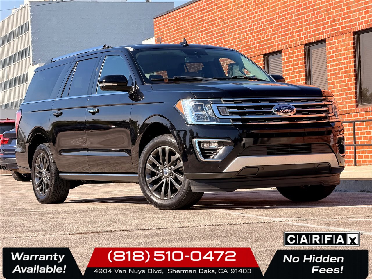 2020 Ford Expedition MAX Limited   - Photo 1 - Sherman Oaks, CA 91403-1701