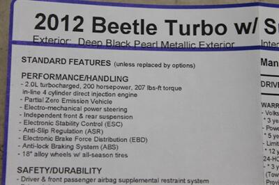 2012 Volkswagen Beetle-Classic Turbo PZEV   - Photo 18 - Fort Wayne, IN 46804