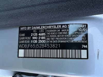 2002 Mercedes-Benz E 320   - Photo 55 - Los Angeles, CA 91306