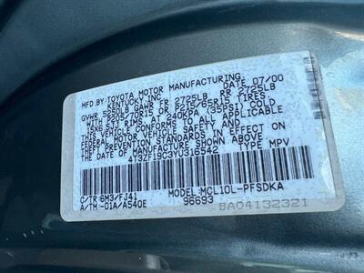 2000 Toyota Sienna CE   - Photo 55 - Los Angeles, CA 91306