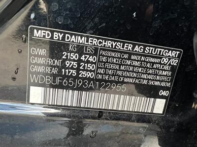 2003 Mercedes-Benz E 320 - Photo 54 - Los Angeles, CA 91306