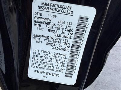 2000 Nissan Pathfinder SE   - Photo 53 - Los Angeles, CA 91306