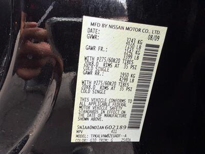 2010 Nissan Armada Titanium   - Photo 57 - Los Angeles, CA 91306