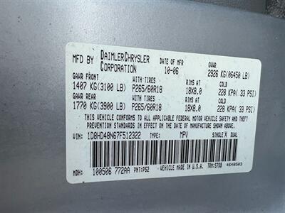 2007 Dodge Durango SLT   - Photo 52 - Los Angeles, CA 91306