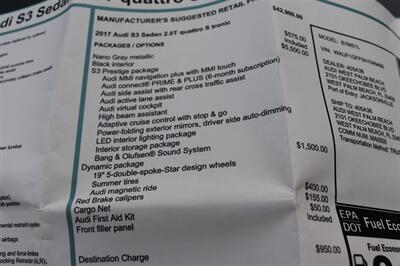 2017 Audi S3 2.0T quattro Prestige - Photo 30 - Jacksonville, FL 32211