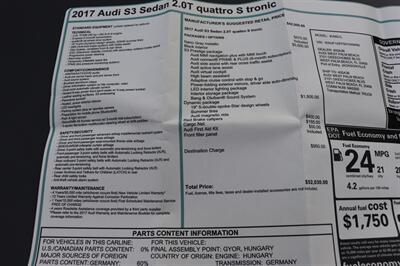 2017 Audi S3 2.0T quattro Prestige - Photo 29 - Jacksonville, FL 32211