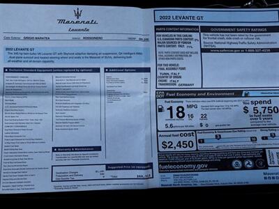 2022 Maserati Levante GT   - Photo 50 - Jacksonville, FL 32211