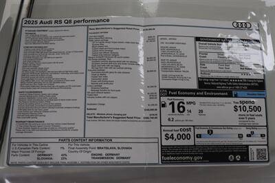 2025 Audi RS Q8 performance 4.0T quattro - Photo 61 - Jacksonville, FL 32211