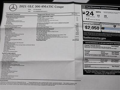 2021 Mercedes-Benz GLC GLC 300 4MATIC COUPE   - Photo 44 - Jacksonville, FL 32211