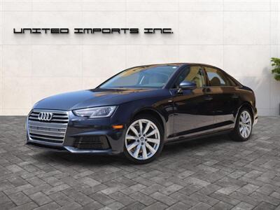 2018 Audi A4 2.0T ultra Premium Sedan