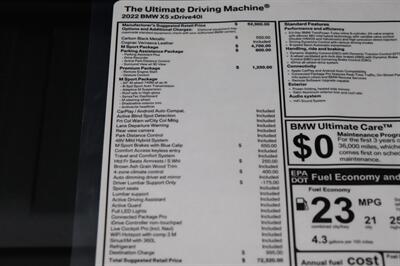 2022 BMW X5 xDrive40i   - Photo 61 - Jacksonville, FL 32211