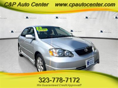 2005 Toyota Corolla S Sedan