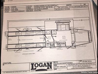 2024 Logan SPORT HAULER 14X14  CRAWLER - Photo 21 - Edgewood, NM 87015