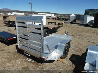 2024 Aluma 8 Ft Single Axle Trailer EX548   - Photo 2 - Edgewood, NM 87015