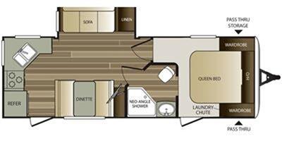2016 Keystone Cougar 24SABWE   - Photo 12 - Puyallup, WA 98373
