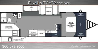 2018 FOREST RIVER SURVEYOR 287BHSS 287BHSS   - Photo 18 - Vancouver, WA 98682-4901