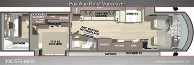 2021 FOREST RIVER RV GEORGETOWN 36D 36D   - Photo 24 - Vancouver, WA 98682-4901