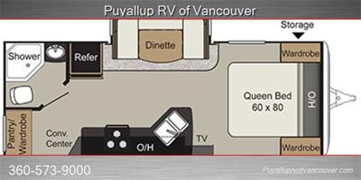 2016 KEYSTONE RV PASSPORT 2200RB GRAND TOURING   - Photo 13 - Vancouver, WA 98682-4901