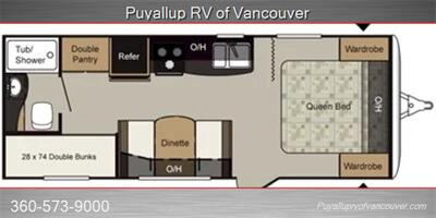 2013 KEYSTONE RV PASSPORT 238ML SUPER LITE   - Photo 13 - Vancouver, WA 98682-4901