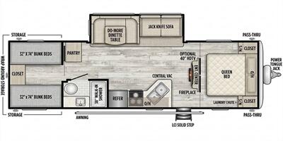 2021 Keystone HIDEOUT 29BQWE   - Photo 3 - Puyallup, WA 98373