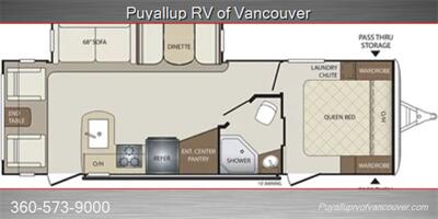 2020 KEYSTONE RV BULLET 269 RLSWE ULTRALITE PREMIUM   - Photo 19 - Vancouver, WA 98682-4901