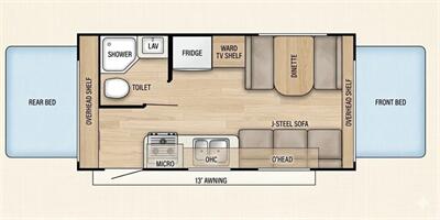 2015 Jayco JAY FEATHER 19H - Photo 4 - Puyallup, WA 98373