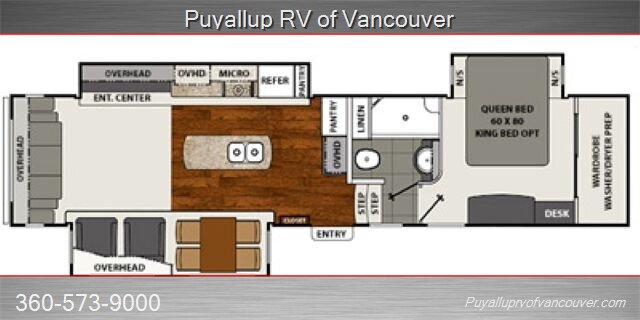 2015 FOREST RIVER RV COACHMEN BROOOKSTONE 325RL   - Photo 1 - Vancouver, WA 98682-4901