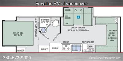 2018 Thor CHATEAU 24HL   - Photo 10 - Vancouver, WA 98682-4901