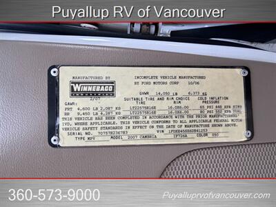 2007 Itasca CAMBRIA 26A handicap-accessible RV   - Photo 18 - Vancouver, WA 98682-4901