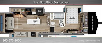 2021 Grand Design REFLECTION 340RDS   - Photo 17 - Vancouver, WA 98682-4901